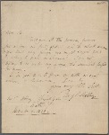 Autograph letter signed to R. W. Hayward, 5 November 1816