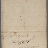 Autograph note signed to William Whitton, 23 June 1814