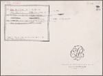 Itemized tailor bill for Percy Bysshe Shelley, 25 March 1811