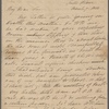 Autograph letter to William Whitton, 7 March 1814