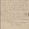 Autograph letter to William Whitton, 7 March 1814