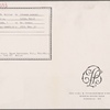 Autograph letter and IOU to Joseph Godwin, with autograph receipt signed T. Sanders, 30 March 1810