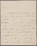 Autograph letter signed to Reverend Henry Dyson Gabell, ?9 February - ?15 April 1787