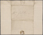 Autograph letter signed to Reverend Henry Dyson Gabell, ?9 February - ?15 April 1787