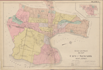 Essex County, V. 3, Double Page Plate No. 1 [Map of street and ward map of city of Newark, NJ]