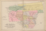 Essex County, V. 3, Double Page Plate No. 8 [Map bounded by Outline map of the Oranges showing the cities of Orange & East Orange town of West Orange Village & township of South Orange]