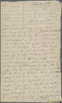 Autograph letter signed to Reverend Henry Dyson Gabell, 16 April [1787]