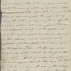 Autograph letter signed to Reverend Henry Dyson Gabell, 16 April [1787]