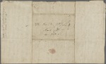 Autograph letter signed to Reverend Henry Dyson Gabell, 16 April [1787]