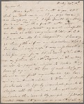 Autograph letter signed to Reverend Henry Dyson Gabell, 13 September [1787]