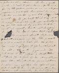 Autograph letter signed to Reverend Henry Dyson Gabell, 13 September [1787]