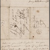 Autograph letter signed to Reverend Henry Dyson Gabell, 13 September [1787]