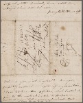 Autograph letter signed to Reverend Henry Dyson Gabell, 13 September [1787]