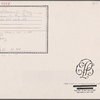 Autograph letter signed to Reverend Henry Dyson Gabell, [9-19 October 1787]