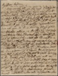 Autograph letter signed to Ruth Baldwin Barlow, 1-14 February 1793