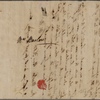 Autograph letter signed to Ruth Baldwin Barlow, 1-14 February 1793