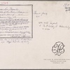 Holograph poem (fragment), The Philosophy of Melancholy