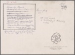 Holograph poem (fragment), The Philosophy of Melancholy