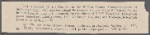 Holograph poem (fragment), The Philosophy of Melancholy