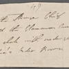 Holograph poem (fragment), from Oscar of Alva
