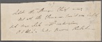 Holograph poem (fragment), from Oscar of Alva
