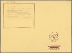 Holograph poem (fragment), from Oscar of Alva