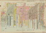 Hudson County, V. 1, Double Page Plate No. 6 [Map bounded by Henderson St., Ferry St., Hudson River, Morgan St.]