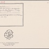 Autograph note, third person, probably to Anna Maria Barrow, [1813?]