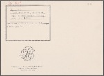 Autograph note, third person, probably to Anna Maria Barrow, [1813?]