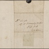 Autograph letter signed to Frances Leigh, 27 March 1791
