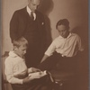 William S. Burroughs, Mortimer Burroughs, Sr., and Mortimer Burroughs, Jr., St. Louis, ca. 1920.