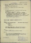 Untitled outline and notes with several different dates