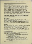 Untitled outline and notes with several different dates