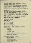 Untitled outline and notes with several different dates
