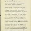 Rough script with notes