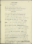 Rough script with notes