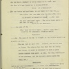Rough script with notes