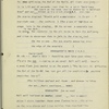 Rough script with notes