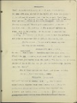 Rough script with notes