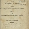 In the court for the trial of impeachments and the correction of errors