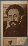 Haile Selassie. The emperor of Ethiopi[a] whose forty-fourth birth[day] was celebrated at his ca[pital?] Addis Ababa, with pomp...