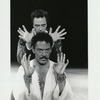 Christopher Walken and Raul Julia in the stage production Othello, Delacorte Theater, June, 1991.