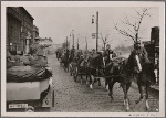 [Shortly after the German advance into Bohemia and Moravia, the Führer traveled by car to Prague.  The Führer greeted troops entering the city of Prague.]