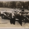 The Fuhrer received the special envoys of the King of Saudi Arabia for a long interview at the Berghof.  The envoys of the King of Saudi Arabia on arrival