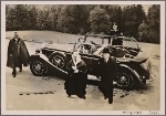 [The Fuhrer received the special envoys of the King of Saudi Arabia for a long interview at the Berghof.  The envoys of the King of Saudi Arabia on arrival.]