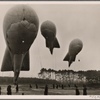 [The barrage balloons of the German Luftwaffe.]