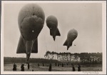 [The barrage balloons of the German Luftwaffe.]