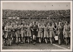 [The outbreak of war has not disrupted the peaceful life of the Reich.  In the packed Olympic Stadium the finals of the German soccer championship took place.  Schalke were the champions again.]