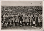 The outbreak of war has not disrupted the peaceful life of the Reich.  In the packed Olympic Stadium the finals of the German soccer championship took place.  Schalke were the champions again
