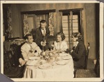 A scene from Noël Coward's "Hay Fever" as performed at Palm Beach Playhouse in 1930, L. Rodons, Director